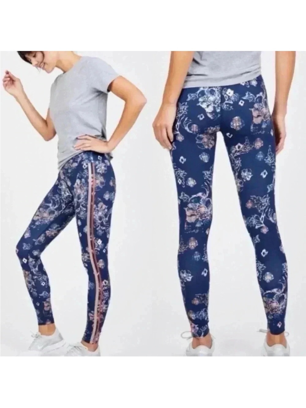 Free People Freestyle Rise Leggings
Size M
Indigo Combo Pattern
High Rise
Perfor